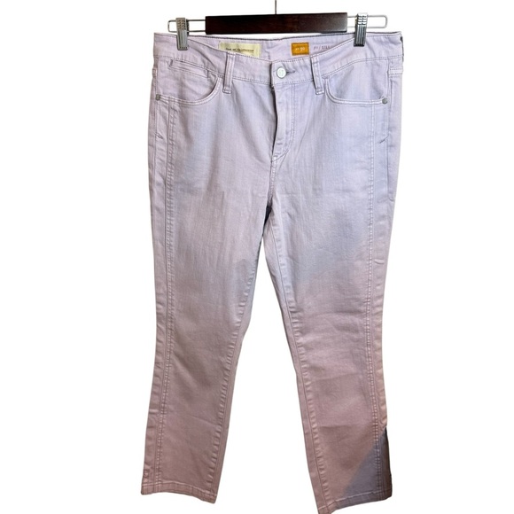 Pilcro and the Letterpress | Anthropologie | the STET Lavender Crop Jeans - Picture 1 of 12